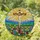 Jesus Christ Crucified Stained Glass Sunburst Wildflowers Faith-Inspired Home Decor Stained Glass Suncatcher - 2