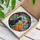 Black Cat Orange Cat Butterfly Tiffany Stained Glass Floral Vines Sky Mosaic Art Stained Glass Suncatcher - 3