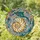 Nautilus Conch Shells Tiffany Stained Glass Look - Detailed Ocean Currents Aquatic Foliage Art Stained Glass Suncatcher - 2