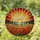 Glowing Poppy Meadow Stained Glass Sunrise - Translucent Wildflower Hill Landscape Art Stained Glass Suncatcher - 2