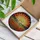 Glowing Poppy Meadow Stained Glass Sunrise - Translucent Wildflower Hill Landscape Art Stained Glass Suncatcher - 3
