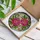Tiffany Style Peony Flowers Stained Glass Mosaic Art - Translucent Window Panel Stained Glass Suncatcher - 3