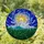 Majestic Snow-Capped Mountain Pine Forest Sun - Glowing Stained Glass Window Art Stained Glass Suncatcher - 2