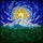 Majestic Snow-Capped Mountain Pine Forest Sun - Glowing Stained Glass Window Art Stained Glass Suncatcher - 5