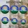 Majestic Snow-Capped Mountain Pine Forest Sun - Glowing Stained Glass Window Art Stained Glass Suncatcher - 4