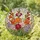 Tiffany Stained Glass Gladiolus Flower Bouquet - Detailed Petals Stamens Floral Art Stained Glass Suncatcher - 2