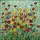 Jewel Tone Wildflower Meadow Stained Glass Art - Tiffany Style Floral Mosaic Window Panel Stained Glass Suncatcher - 5