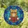 Orange Tabby Cat with Spectacles & Book - Intricate Tiffany Stained Glass Mosaic Decor Stained Glass Suncatcher - 2