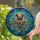 Stained Glass Bronze Octopus Tiffany Style Underwater Seascape Ocean Lover Gift Stained Glass Suncatcher - 1