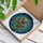 Stained Glass Bronze Octopus Tiffany Style Underwater Seascape Ocean Lover Gift Stained Glass Suncatcher - 3