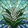 Intricate Lily of the Valley Stained Glass Art - Jewel Tone Tiffany Floral Window Decor Stained Glass Suncatcher - 5