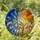Blue Bird Bell Flower Tiffany Style Stained Glass Sunset Night Sky Mosaic Art Stained Glass Suncatcher - 2