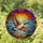 Canada Goose Stained Glass - Mid-Flight Wings Spread Panoramic Water Bird Art Stained Glass Suncatcher - 2