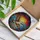 Canada Goose Stained Glass - Mid-Flight Wings Spread Panoramic Water Bird Art Stained Glass Suncatcher - 3
