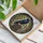 Black Raven Iridescent Stained Glass Art, Vintage Books, Tiffany Style Nature Mosaic Stained Glass Suncatcher - 3