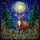 Majestic Stag Full Moon Evergreen Trees - Tiffany Style Jewel Tone Stained Glass Mosaic Stained Glass Suncatcher - 5