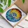 Baby Sea Otter Pup Stained Glass Mosaic Art - Intricate Tiffany Style Jewel Tone Sea Life Stained Glass Suncatcher - 3