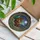 Sasquatch Reading Book Stained Glass Forest - Constellations Full Moon Tiffany Style Stained Glass Suncatcher - 3