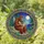Sasquatch Reading Book Stained Glass Forest - Constellations Full Moon Tiffany Style Stained Glass Suncatcher - 2