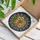 Stained Glass Ramen Noodles Bowl Soft-Boiled Egg Pork - Japanese Foodie Kitchen Decor Gift Stained Glass Suncatcher - 3