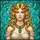 Detailed Stained Glass Woman Bust with Snakes, Jewel Tones Emerald Teal Orange Gold Stained Glass Suncatcher - 5