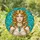 Detailed Stained Glass Woman Bust with Snakes, Jewel Tones Emerald Teal Orange Gold Stained Glass Suncatcher - 2