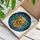 Friendly Golden Retriever Dog Stained Glass Mosaic Art - Tiffany Style Jewel Tone Patterns Stained Glass Suncatcher - 3