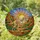 Tyrannosaurus Rex Skeleton Stained Glass Dinosaur Ancient Rocky Landscape Design Stained Glass Suncatcher - 2