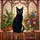 Black Cat Potted Plants Flowers Stained Glass Window Bookshelf Tiffany Jewel Tone Stained Glass Suncatcher - 5