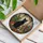 Black Cat Potted Plants Flowers Stained Glass Window Bookshelf Tiffany Jewel Tone Stained Glass Suncatcher - 3