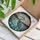 Great Blue Heron Tiffany Stained Glass Jewel Tone Art - Water Lily Lake Mountain View Stained Glass Suncatcher - 3