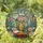 Stained Glass Tiffany Peony Golden Pitcher Vase Book Teacup Botanical Garden Stained Glass Suncatcher - 2