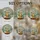 Stained Glass Tiffany Peony Golden Pitcher Vase Book Teacup Botanical Garden Stained Glass Suncatcher - 4