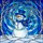 Tiffany Stained Glass Snowman Winter Scene - Blue Scarf, Icy Branches Christmas Decor Stained Glass Suncatcher - 5