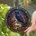 Tiffany Raven Skull Bats Stained Glass - Mystical Forest Crescent Moon Wall Art Decor Stained Glass Suncatcher - 1