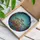 Five Curious Meerkats Tiffany Style Stained Glass with Blooming Flowers & Jewel Tone Sky Mosaic Stained Glass Suncatcher - 3