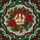 Poinsettia Wreath Holly Snowflakes Pine Branches - Tiffany Stained Glass Christmas Gift Stained Glass Suncatcher - 5