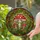 Red-Capped Mushroom Stained Glass Forest Undergrowth Tiffany Art Intricate Patterns Decor Stained Glass Suncatcher - 1