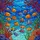 Tropical Fish Angelfish Butterfly Stained Glass Coral Reef Water Mosaic Ocean Scene Stained Glass Suncatcher - 5