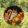 Squirrel Jack-o'-Lantern Pumpkin Autumn Forest Stained Glass Art - Halloween Fall Decor Gift Stained Glass Suncatcher - 2