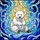 Stained Glass Baby Polar Bear - Tiffany Ice Water Aurora Swirls Window Decor Gift Stained Glass Suncatcher - 5