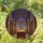 Gothic Library Stained Glass - Grand Hall Rose Window Book Lover Home Office Decor Stained Glass Suncatcher - 2