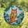 Majestic Owl Golden Eyes Tree Branch Leaves Stained Glass Tiffany Mosaic Sky Art Stained Glass Suncatcher - 2