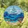 Blue Sailboat Ocean Waves Colorful Fish Shells Coral Faceted Jewels Bubbles Stained Glass Suncatcher - 2