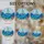 Blue Sailboat Ocean Waves Colorful Fish Shells Coral Faceted Jewels Bubbles Stained Glass Suncatcher - 4