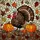 Stained Glass Turkey Autumn Leaves Pumpkin Tiffany Art - Thanksgiving Fall Decor Stained Glass Suncatcher - 5