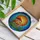 Mushroom Wildflower Sun Mosaic Tiffany Style Art - Stained Glass Jewel Tone Decor Stained Glass Suncatcher - 3