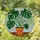 Monstera Deliciosa Plant - Tiffany Style Stained Glass Art with Terracotta Pot, Mosaic Background Stained Glass Suncatcher - 2