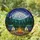 Campfire Camping Tents Forest Mountain Stained Glass Night Sky - Outdoor Lover Gift Stained Glass Suncatcher - 2