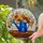 Stained Glass Watering Can Daisy Flowers Tiffany Style Mosaic Art Window Panel Gift Stained Glass Suncatcher - 1